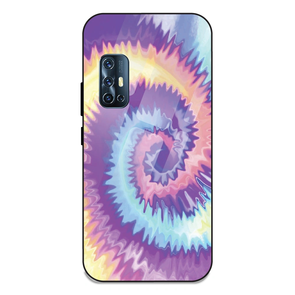 Unicorn Tie Dye - Glass Case For Vivo V17