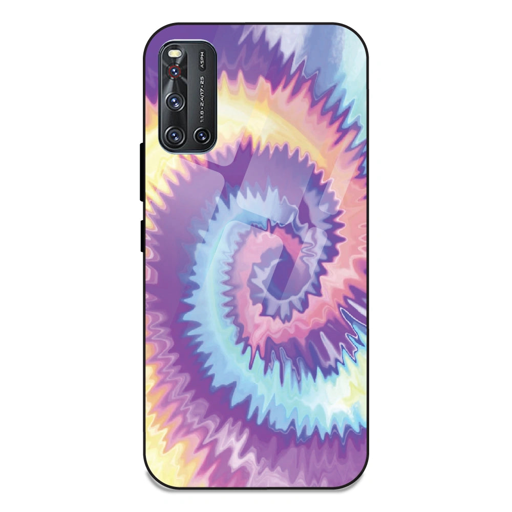 Unicorn Tie Dye - Glass Case For Vivo V19