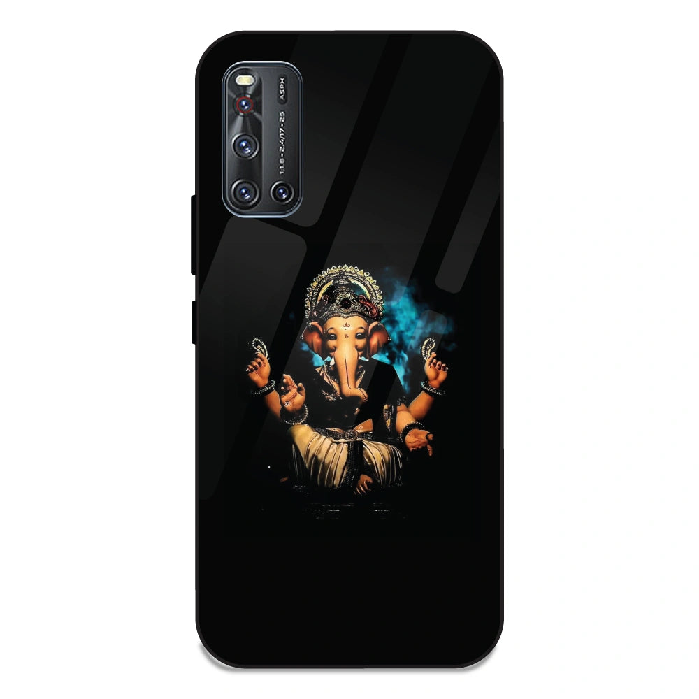 Lord Ganesh - Glass Case For Vivo V19