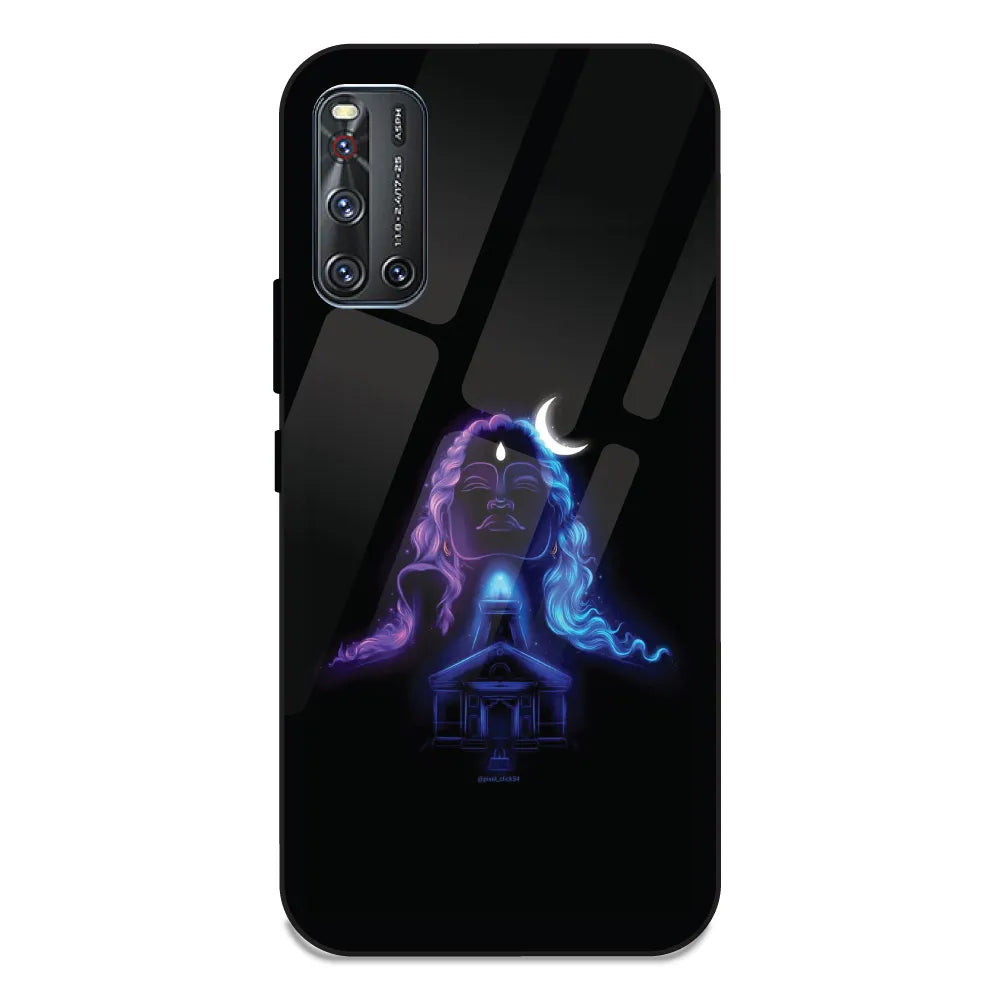 Mahadev - Glass Case For Vivo V19