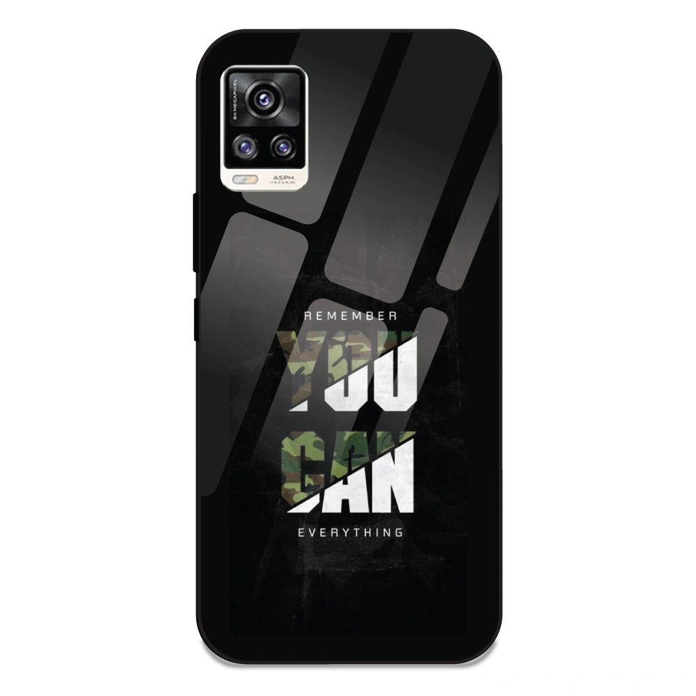 You Can Do Everything - Glass Case For Vivo V20