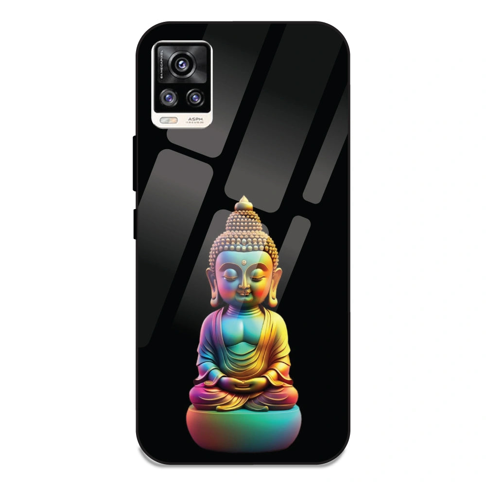 Gautam Buddha - Glass Case For Vivo V20