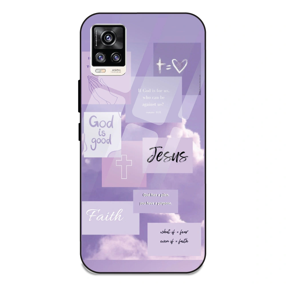 Jesus My Lord - Glass Case For Vivo V20