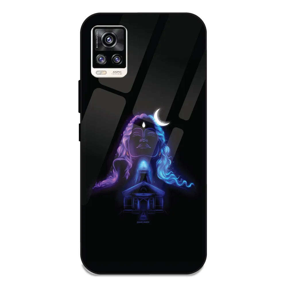 Mahadev - Glass Case For Vivo V20