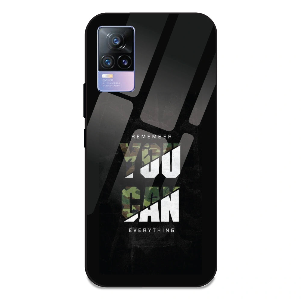 You Can Do Everything - Glass Case For Vivo V21E 4G