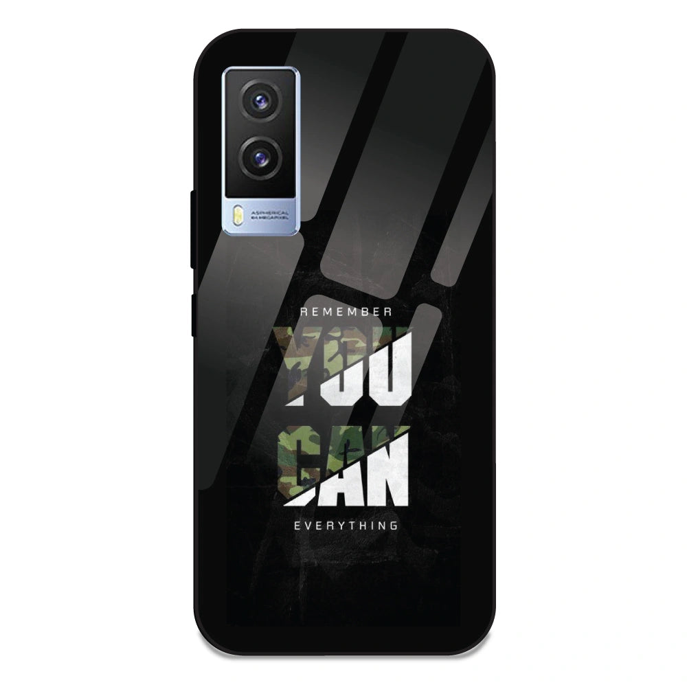 You Can Do Everything - Glass Case For Vivo V21E 5G