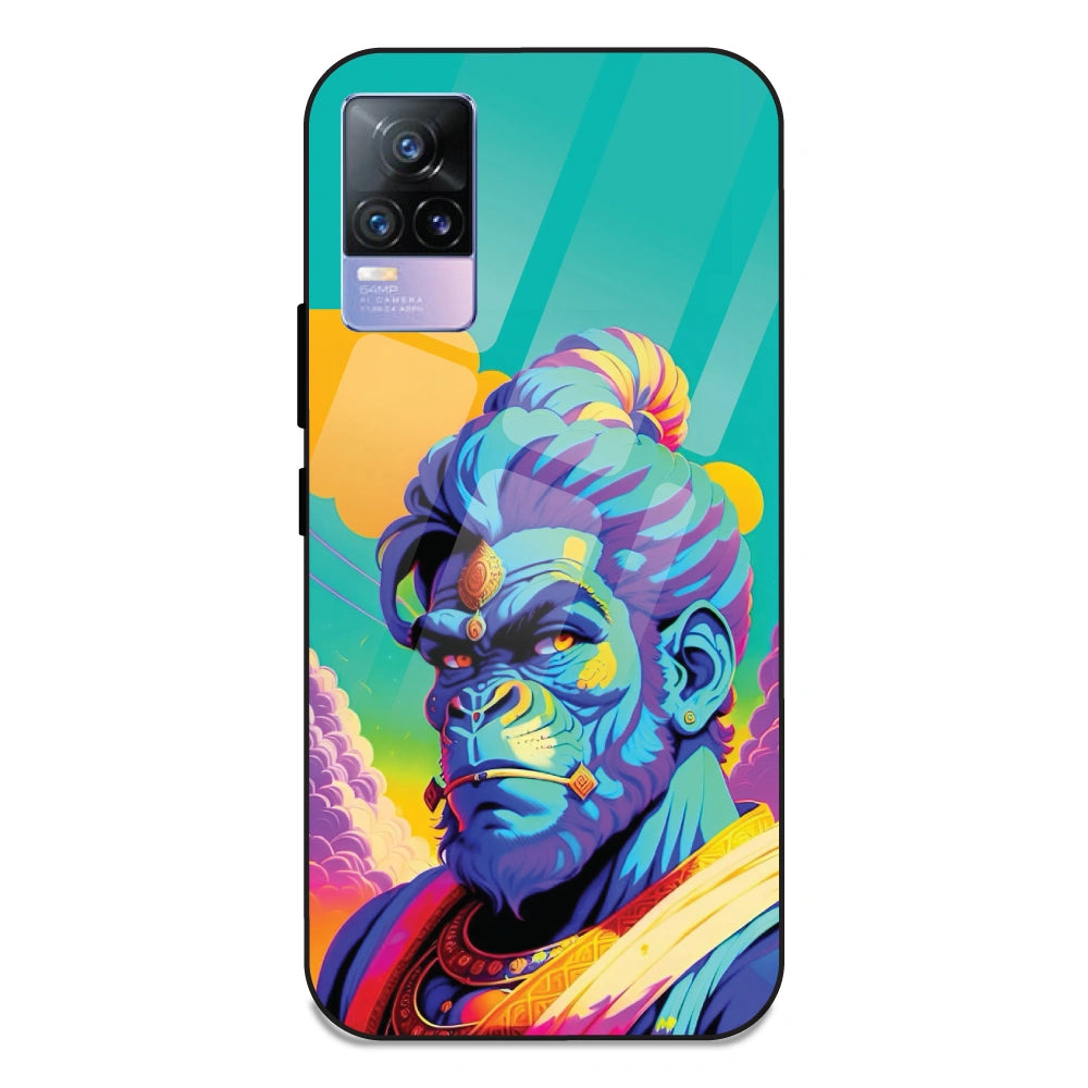 Lord Hanuman - Glass Case For Vivo V21E 4G