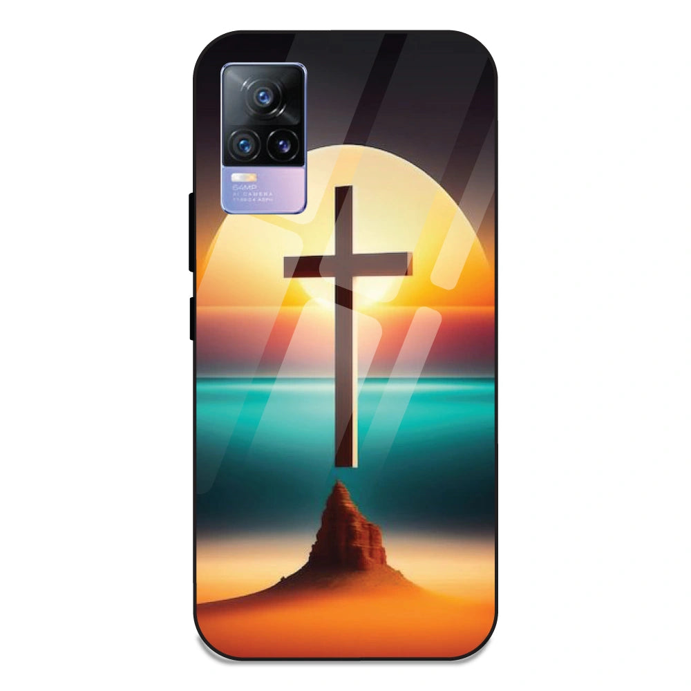 Jesus Christ - Glass Case For Vivo V21E 4G