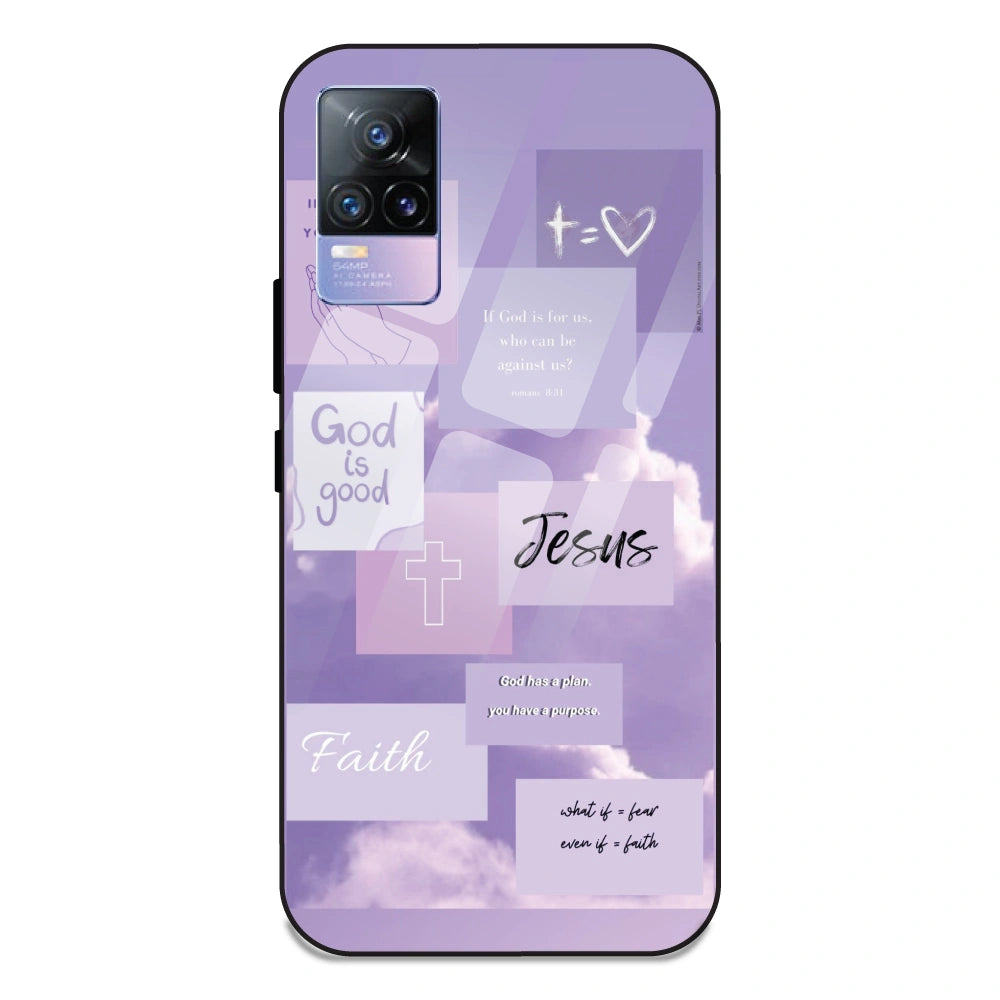 Jesus My Lord - Glass Case For Vivo V21E 4G
