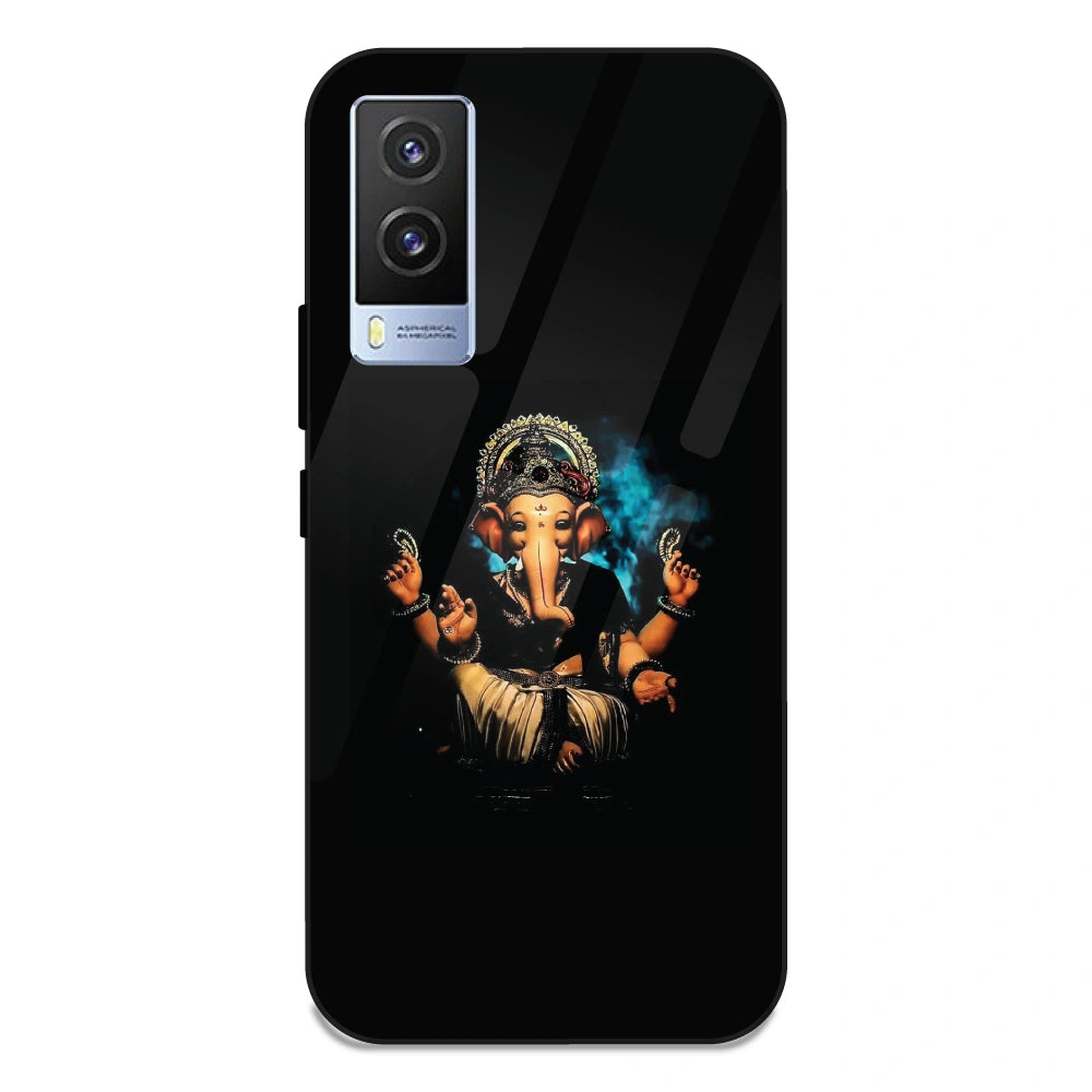 Lord Ganesh - Glass Case For Vivo V21E 5G