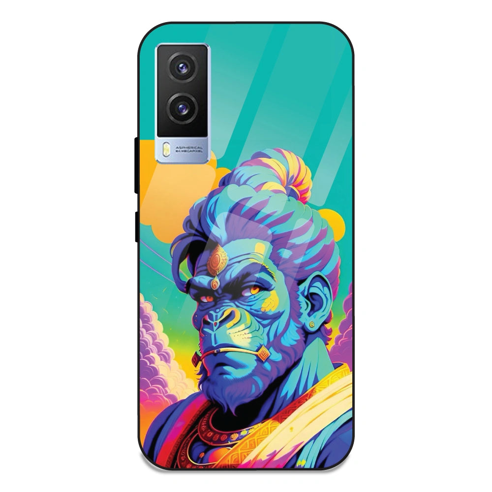Lord Hanuman - Glass Case For Vivo V21E 5G