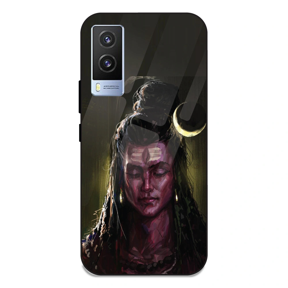 Lord Shiva - Glass Case For Vivo V21E 5G
