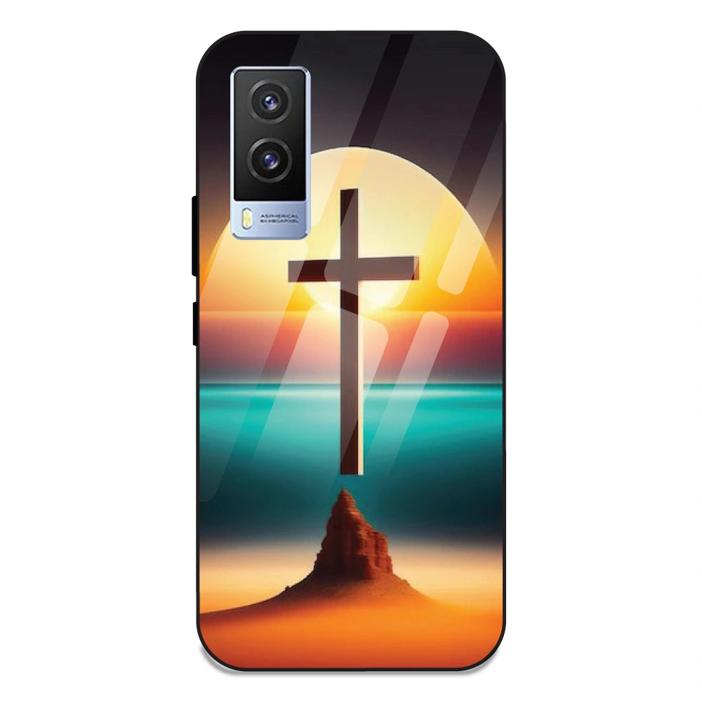 Jesus Christ - Glass Case For Vivo V21E 5G
