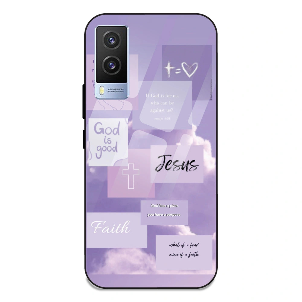 Jesus My Lord - Glass Case For Vivo V21E 5G