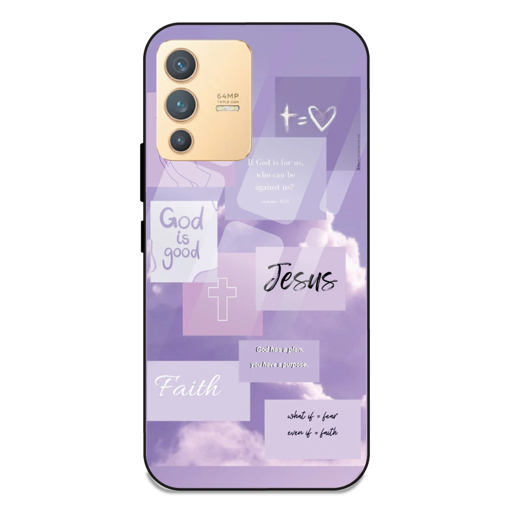 Jesus My Lord - Glass Case For Vivo V23 5G