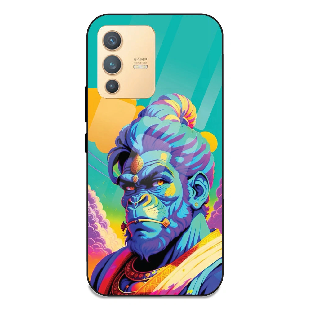 Lord Hanuman - Glass Case For Vivo V23 5G