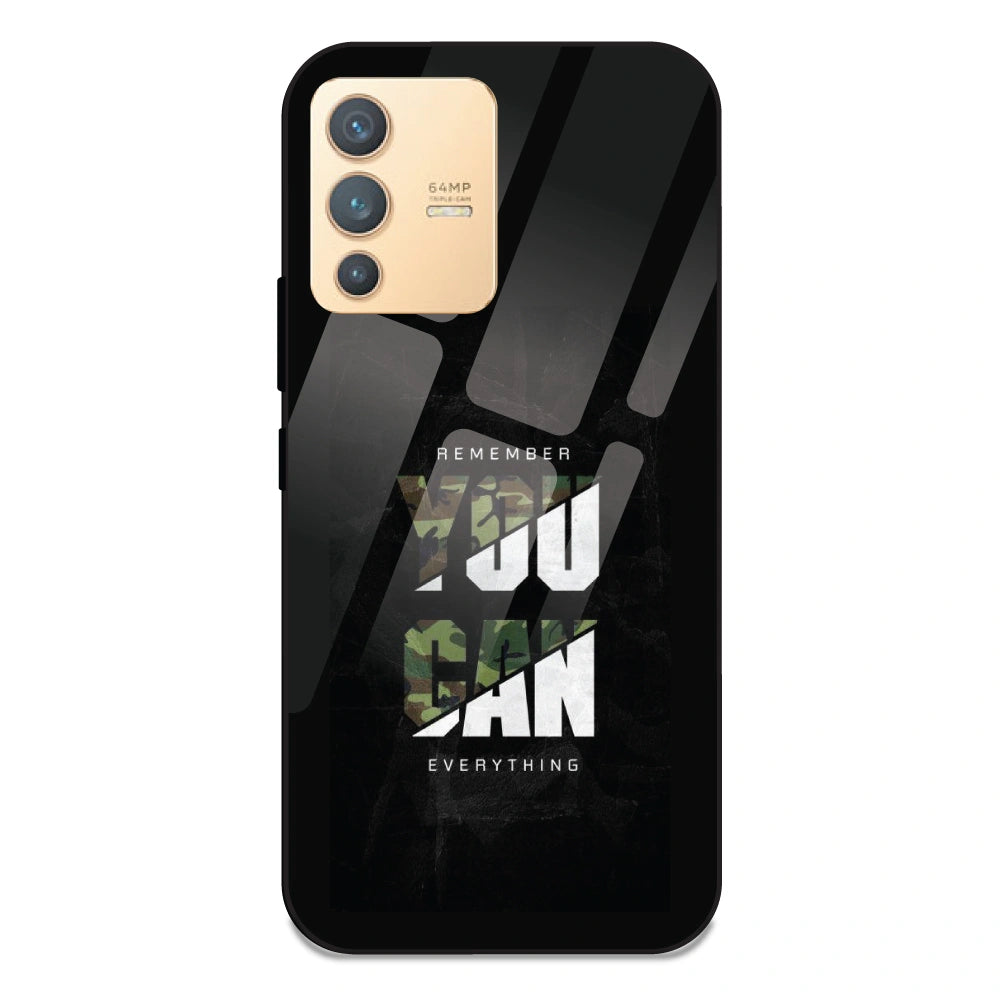 You Can Do Everything - Glass Case For Vivo V23 5G