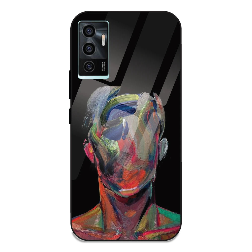 Face Oil Painting - Glass Case For Vivo V23E 5G