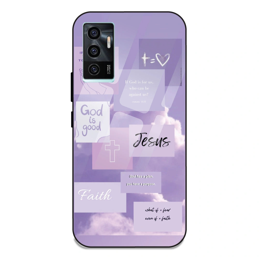 Jesus My Lord - Glass Case For Vivo V23E 5G