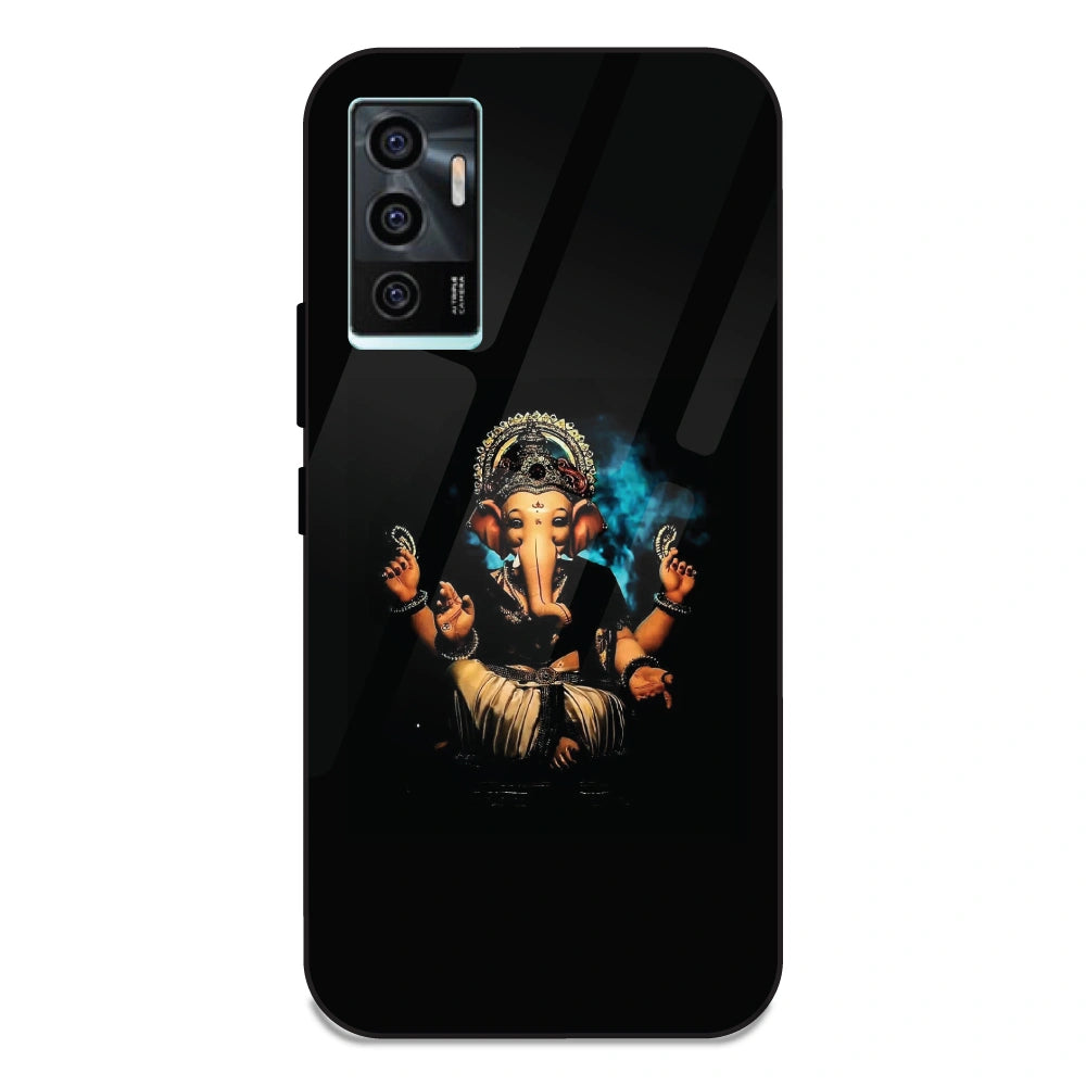 Lord Ganesh - Glass Case For Vivo V23E 5G