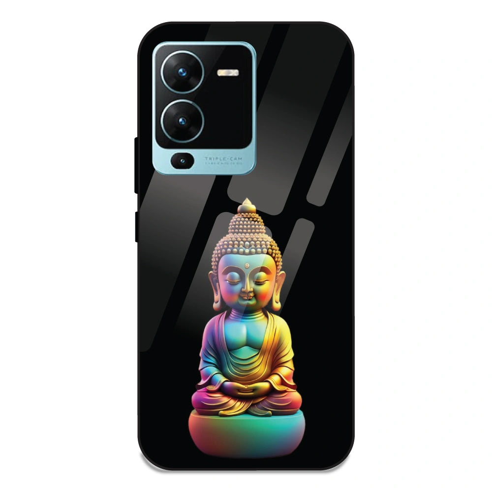 Gautam Buddha - Glass Case For Vivo V25 Pro