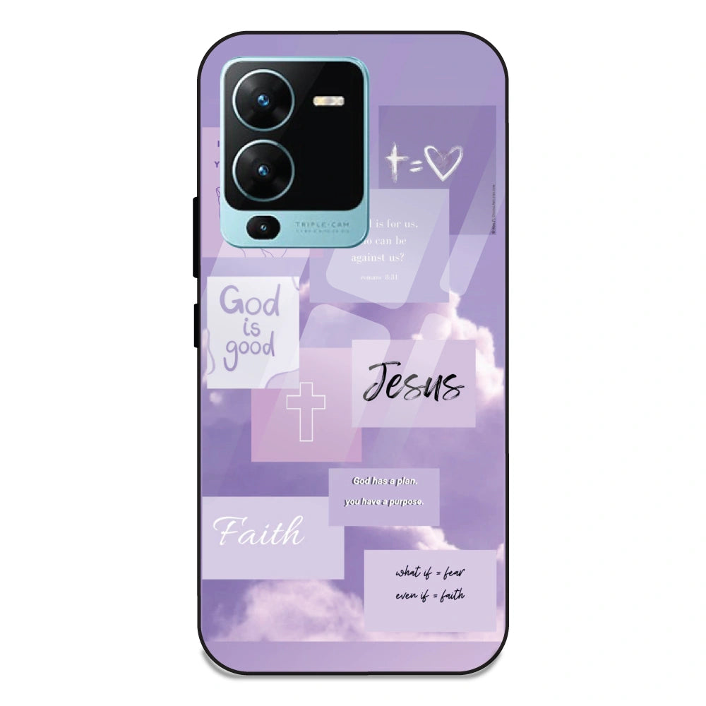 Jesus My Lord - Glass Case For Vivo V25 Pro