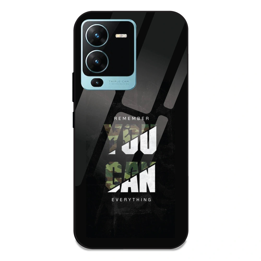 You Can Do Everything - Glass Case For Vivo V25 Pro
