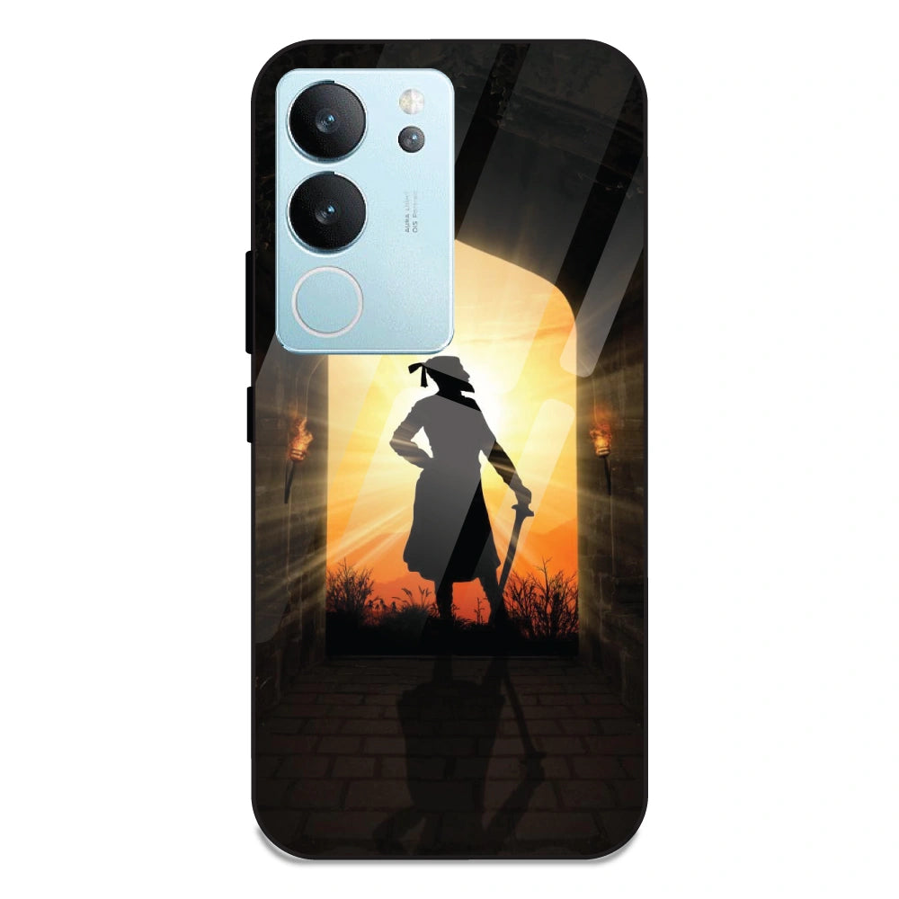 Shivaji Maharaj - Glass Case For Vivo V29