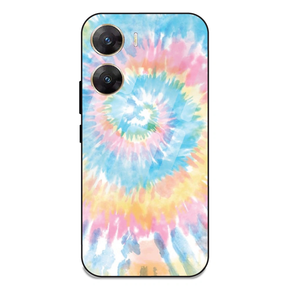 Pastel Tie Dye - Glass Case For Vivo V29E 5G