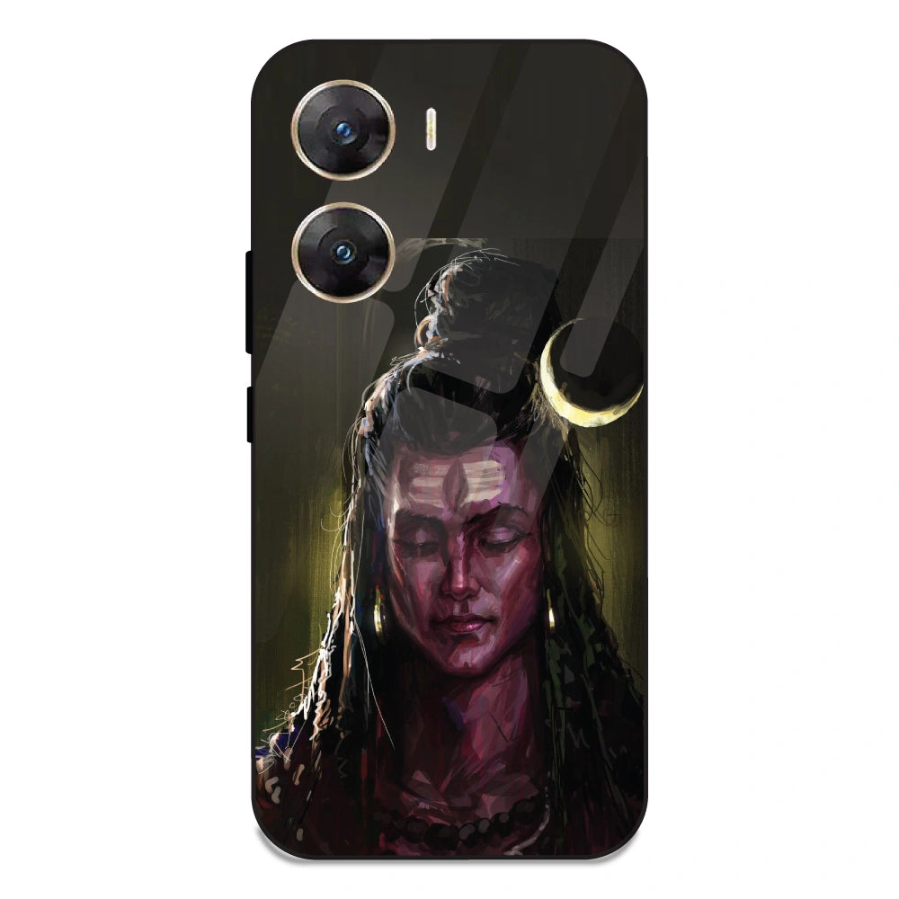Lord Shiva - Glass Case For Vivo V29E 5G