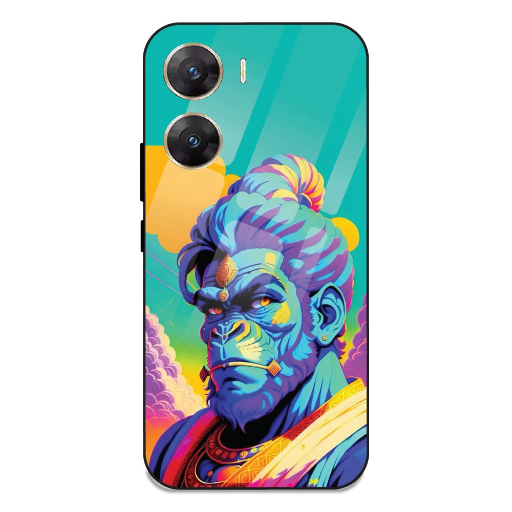 Lord Hanuman - Glass Case For Vivo V29E 5G