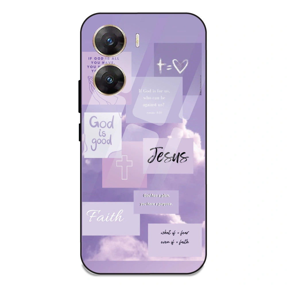 Jesus My Lord - Glass Case For Vivo V29E 5G