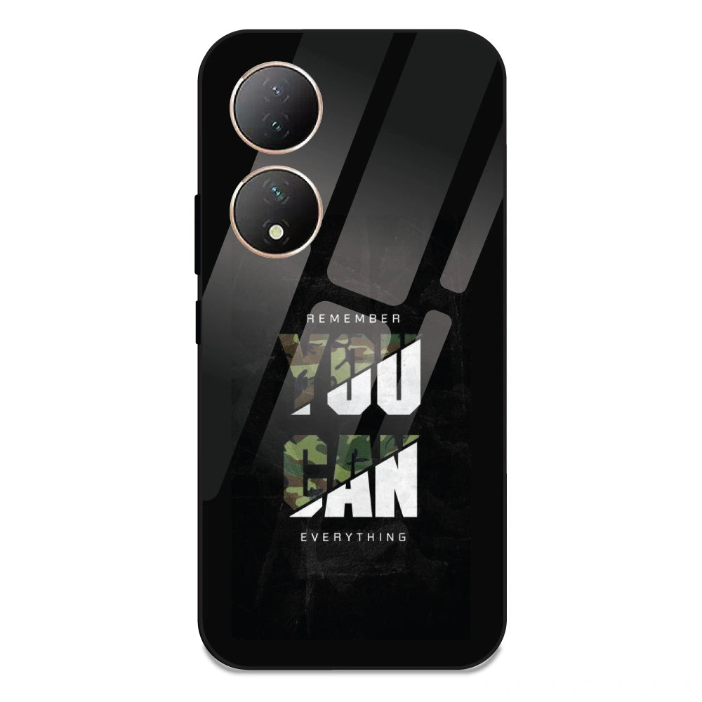 You Can Do Everything - Glass Case For Vivo Y100