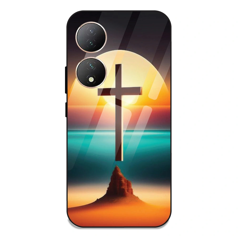 Jesus Christ - Glass Case For Vivo Y100