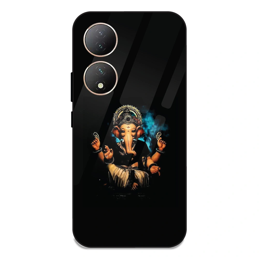 Lord Ganesh - Glass Case For Vivo Y100