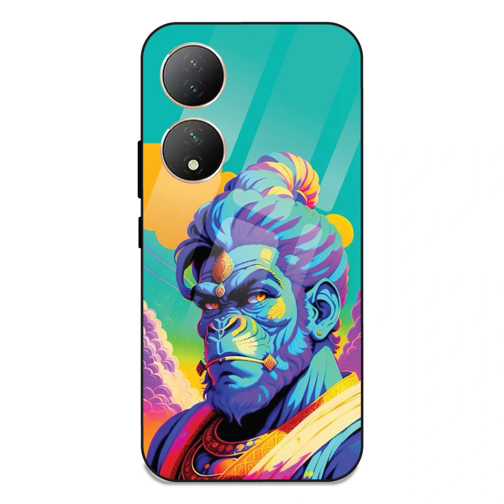 Lord Hanuman - Glass Case For Vivo Y100