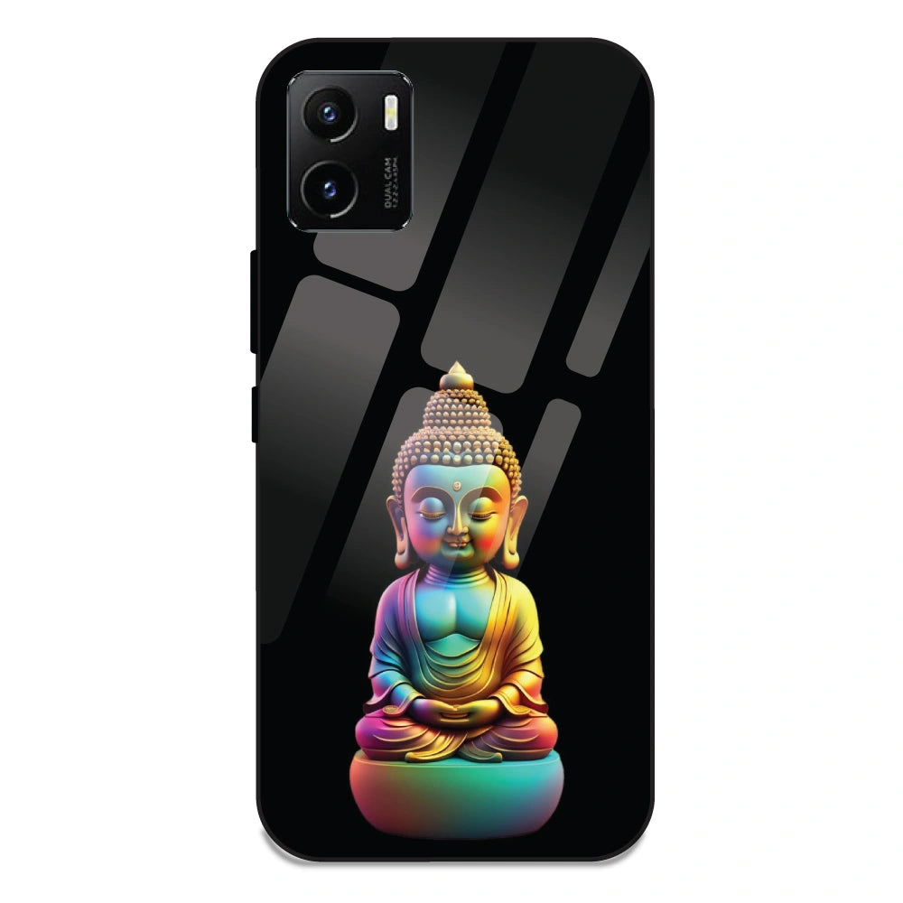 Gautam Buddha - Glass Case For Vivo Y15S