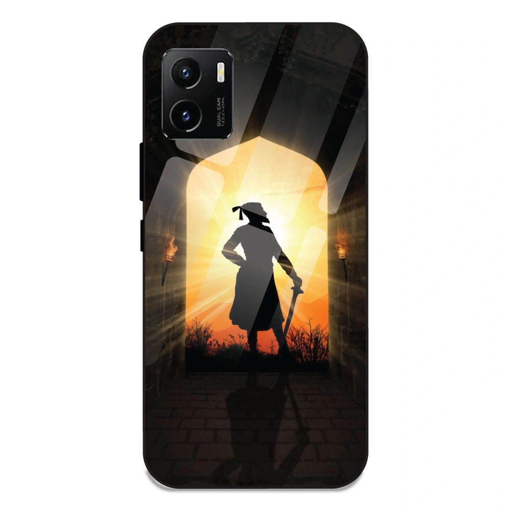Shivaji Maharaj - Glass Case For Vivo Y15S