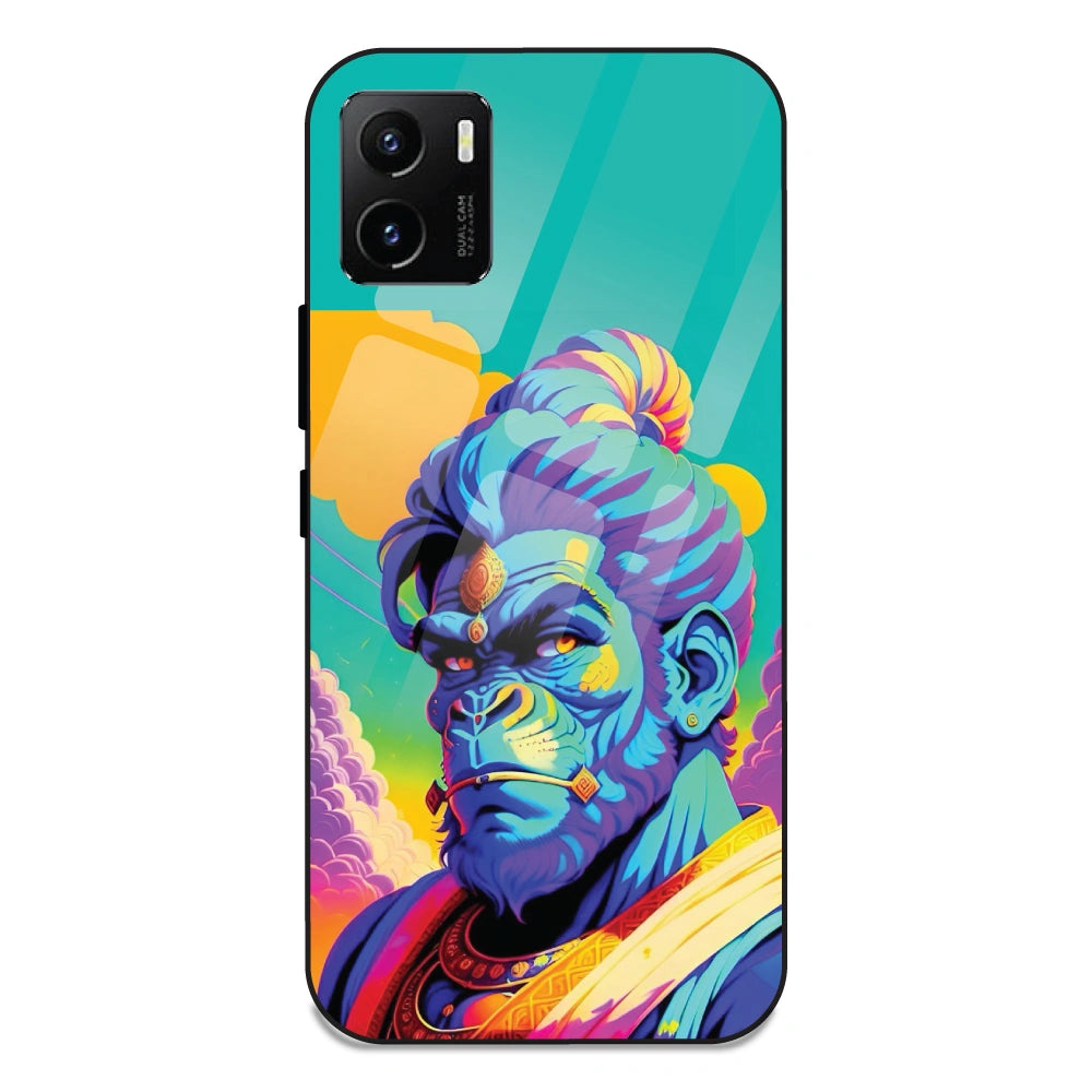 Lord Hanuman - Glass Case For Vivo Y15S