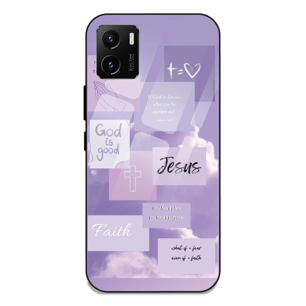 Jesus My Lord - Glass Case For Vivo Y15S
