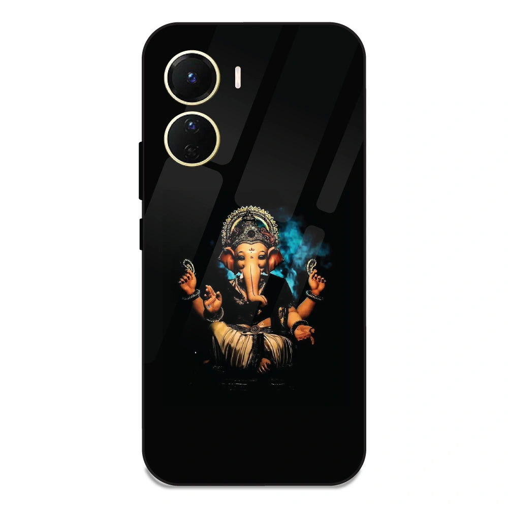 Lord Ganesh - Glass Case For Vivo Y16
