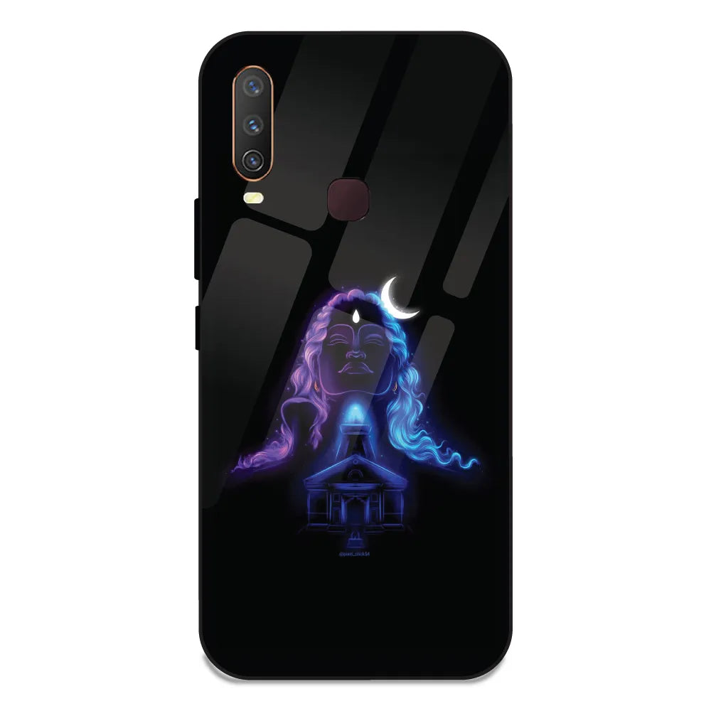 Mahadev - Glass Case For Vivo Y17