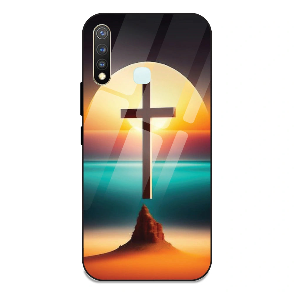 Jesus Christ - Glass Case For Vivo Y19