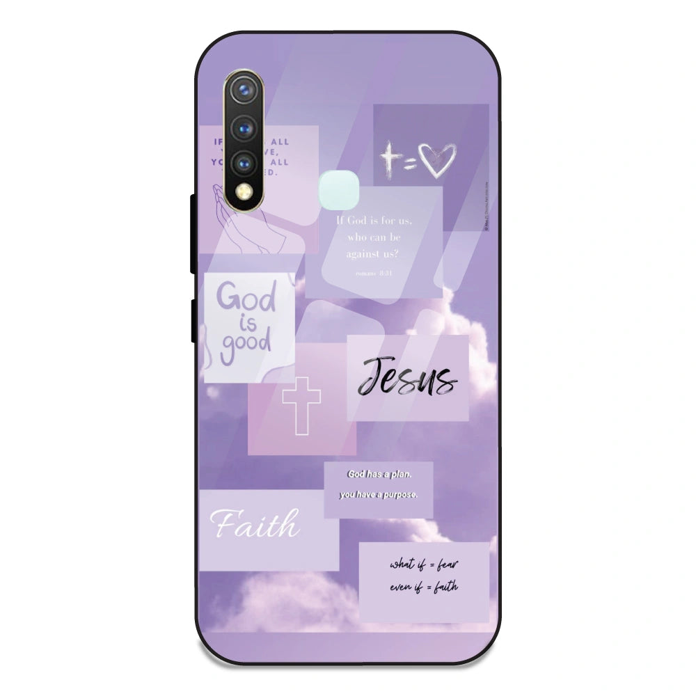 Jesus My Lord - Glass Case For Vivo Y19