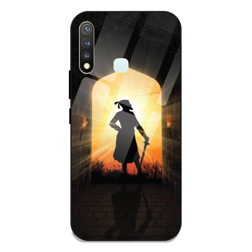 Shivaji Maharaj - Glass Case For Vivo Y19