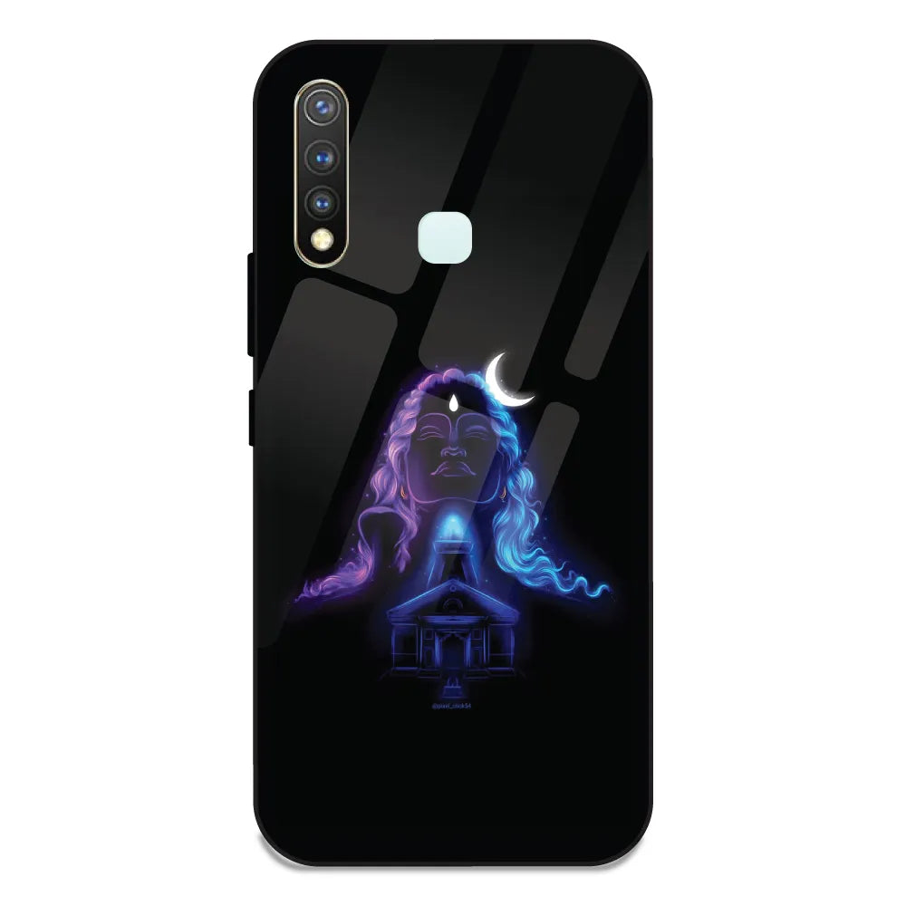 Mahadev - Glass Case For Vivo Y19