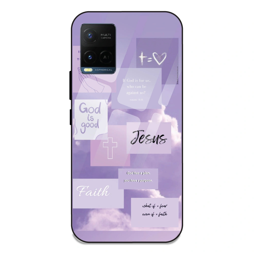 Jesus My Lord - Glass Case For Vivo Y21