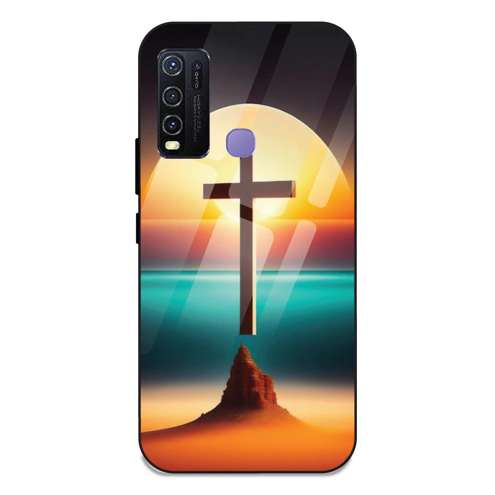 Jesus Christ - Glass Case For Vivo Y30
