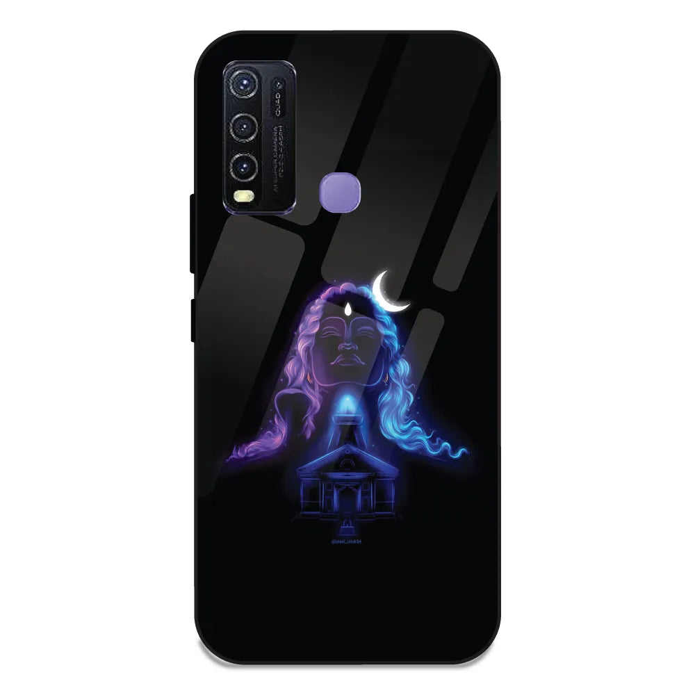 Mahadev - Glass Case For Vivo Y30