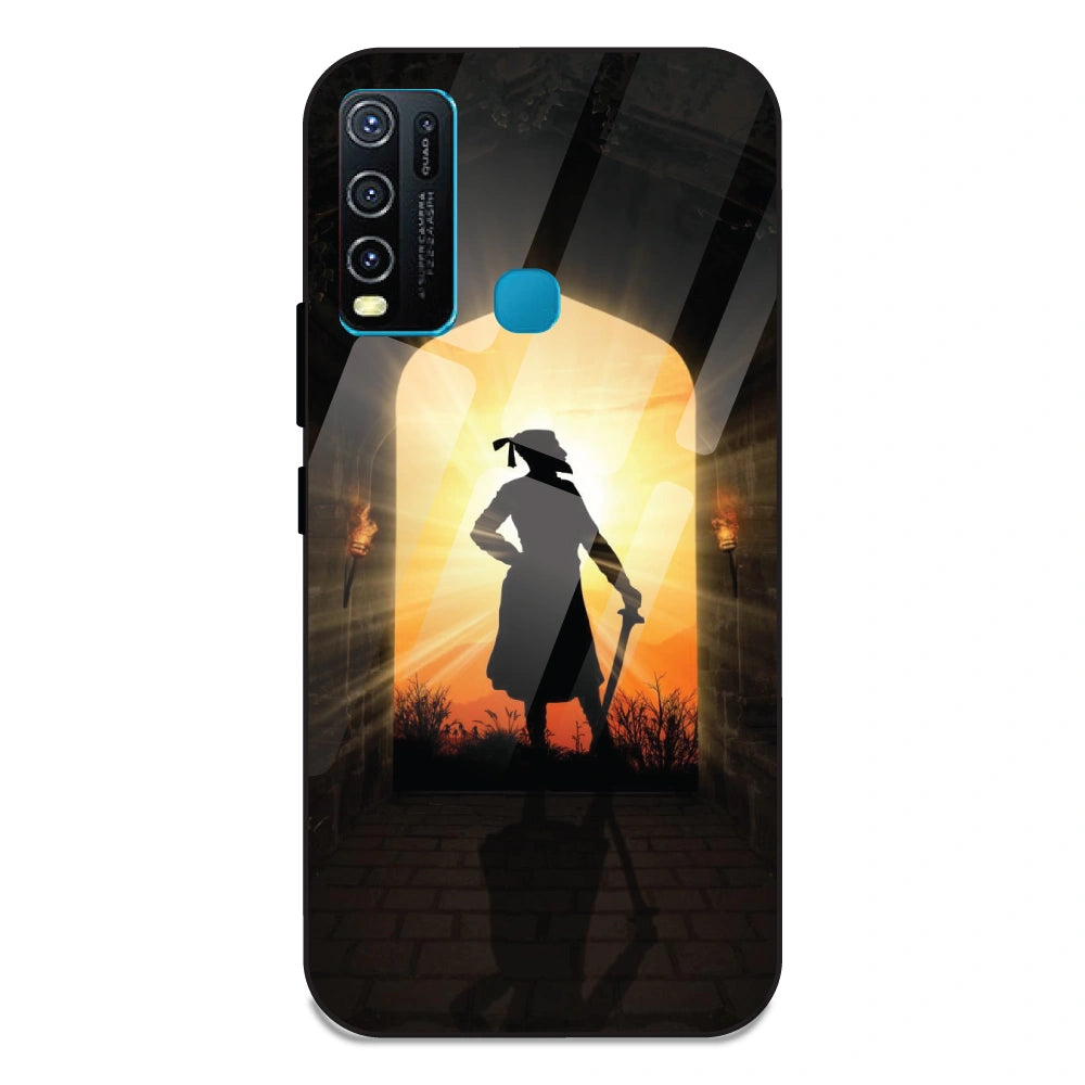 Shivaji Maharaj - Glass Case For Vivo Y50